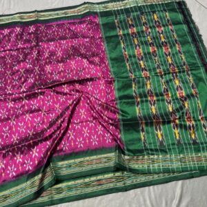 Pochampally Ikkat  Silk  Saree Light Weight Without Blouse  -SRSS69006
