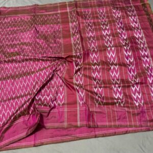 Pochampally Ikkat  Silk  Saree Light Weight Without Blouse  -SRSS69009