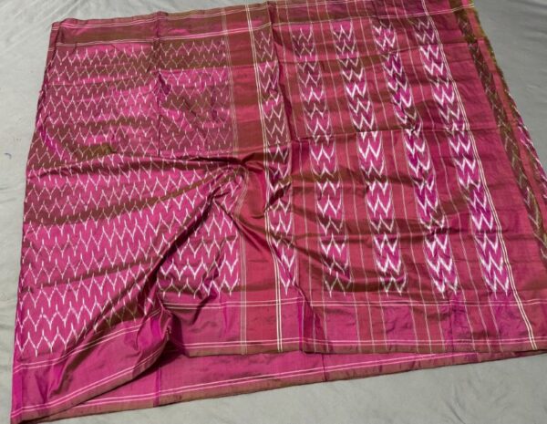 Pochampally Ikkat  Silk  Saree Light Weight Without Blouse  -SRSS69009
