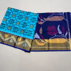 Pochampally Ikkat Sico Silk Sarees, Ikkat Silk cotton Sarees with Blouse, pochampally handloom sico sarees