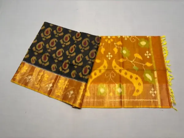 Pochampally Ikkat Sico Silk Sarees, Ikkat Silk cotton Sarees with Blouse, pochampally handloom sico sarees