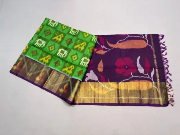 Pochampally Ikkat Sico Silk Sarees, Ikkat Silk cotton Sarees with Blouse, pochampally handloom sico sarees