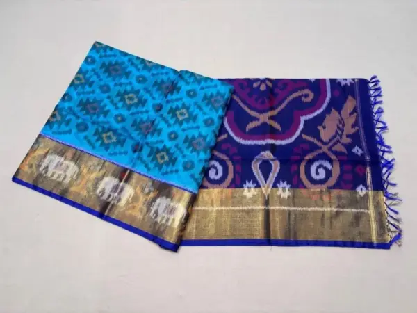 Pochampally Ikkat Sico Silk Sarees, Ikkat Silk cotton Sarees with Blouse, pochampally handloom sico sarees
