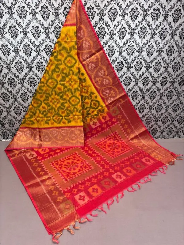 Pochampally Ikkat Sico Silk Sarees, Ikkat Silk cotton Sarees with Blouse, pochampally handloom sico sarees