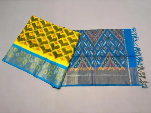 Pochampally Ikkat Sico Silk Sarees, Ikkat Silk cotton Sarees with Blouse, pochampally handloom sico sarees