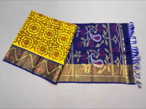 Pochampally Ikkat Sico Silk Sarees, Ikkat Silk cotton Sarees with Blouse, pochampally handloom sico sarees