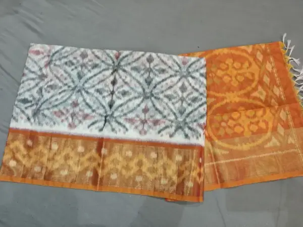 Pochampally Ikkat Sico Silk Sarees, Ikkat Silk cotton Sarees with Blouse, pochampally handloom sico sarees