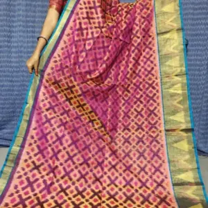 Pochampally Ikkat Sico Silk Sarees, Ikkat Silk cotton Sarees with Blouse, pochampally handloom sico sarees