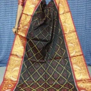 Pochampally Ikkat Sico Silk Sarees, Ikkat Silk cotton Sarees with Blouse, pochampally handloom sico sarees