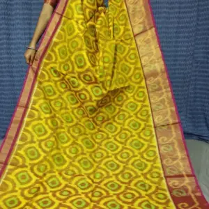 Pochampally Ikkat Sico Silk Sarees, Ikkat Silk cotton Sarees with Blouse, pochampally handloom sico sarees