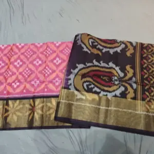 Pochampally Ikkat Sico Silk Sarees, Ikkat Silk cotton Sarees with Blouse, pochampally handloom sico sarees