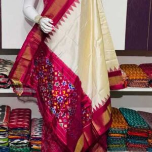 Pochampally ikkat silk dress material online, Pochampally ikkat silk suits, Ikkat Pattu Dress materials
