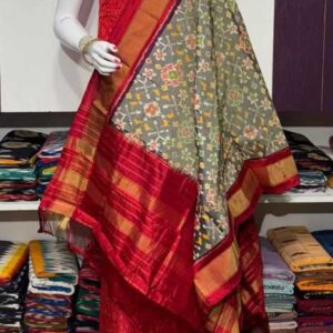 Pochampally ikkat silk dress material online, Pochampally ikkat silk suits, Ikkat Pattu Dress materials