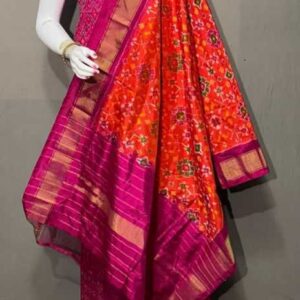 Pochampally ikkat silk dress material online, Pochampally ikkat silk suits, Ikkat Pattu Dress materials