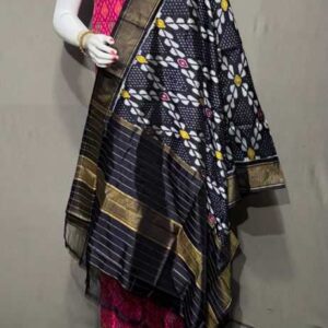 Pochampally ikkat silk dress material online, Pochampally ikkat silk suits, Ikkat Pattu Dress materials
