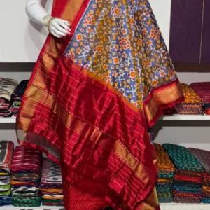 Pochampally ikkat silk dress material online, Pochampally ikkat silk suits, Ikkat Pattu Dress materials