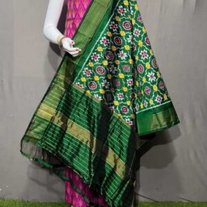 Pochampally ikkat silk dress material online, Pochampally ikkat silk suits, Ikkat Pattu Dress materials