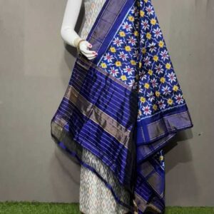 Pochampally ikkat silk dress material online, Pochampally ikkat silk suits, Ikkat Pattu Dress materials