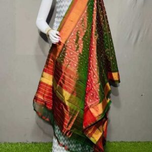 Pochampally ikkat silk dress material online, Pochampally ikkat silk suits, Ikkat Pattu Dress materials