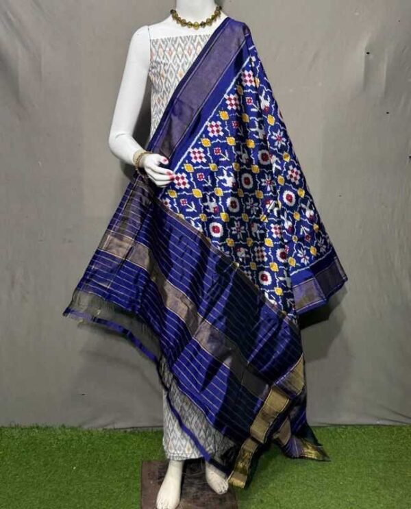Pochampally ikkat silk dress material online, Pochampally ikkat silk suits, Ikkat Pattu Dress materials