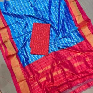 Pochampally ikkat silk dress material online, Pochampally ikkat silk suits, Ikkat Pattu Dress materials