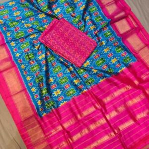 Pochampally ikkat silk dress material online, Pochampally ikkat silk suits, Ikkat Pattu Dress materials