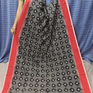 Pochampally Ikkat Telia rumal sarees, Double ikkat telia rumal cotton sarees, telia rumal sarees latest designs