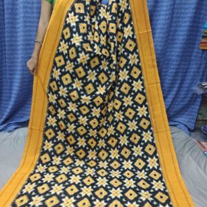 Pochampally Ikkat Telia rumal sarees, Double ikkat telia rumal cotton sarees, telia rumal sarees latest designs