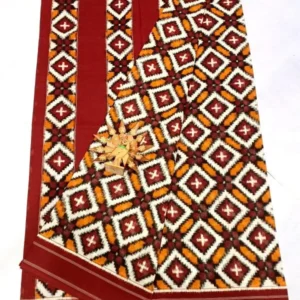Pochampally Ikkat Telia rumal sarees, Double ikkat telia rumal mercerized cotton sarees, telia rumal sarees designs