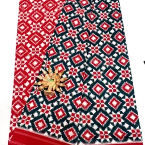 Pochampally Ikkat Telia rumal sarees, Double ikkat telia rumal mercerized cotton sarees, telia rumal sarees designs