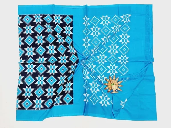 Pochampally Ikkat Telia rumal sarees, Double ikkat telia rumal cotton sarees, telia rumal sarees latest designs