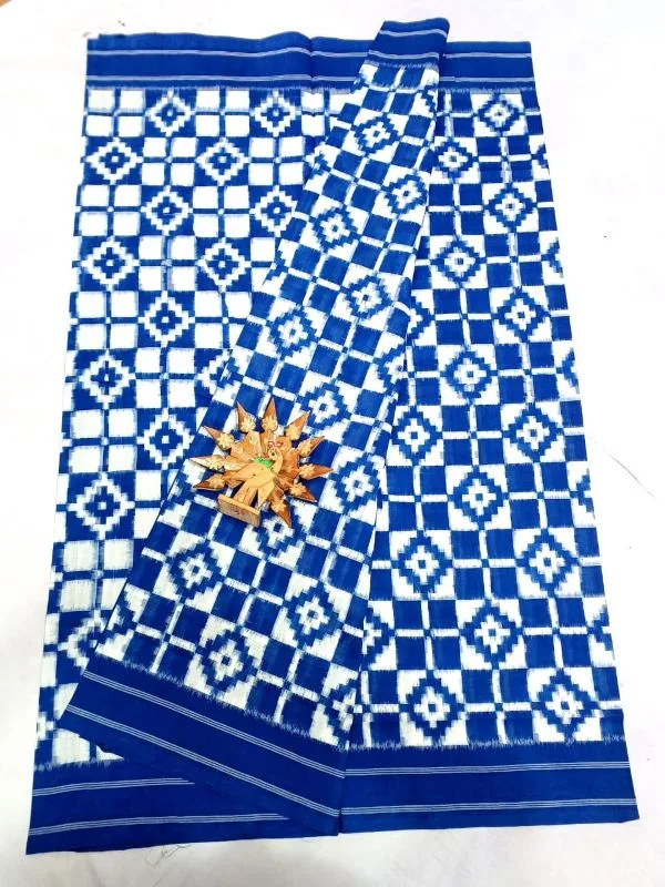 Pochampally Ikkat Telia rumal sarees, Double ikkat telia rumal cotton sarees, telia rumal sarees latest designs