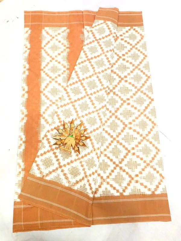 Pochampally Ikkat Telia rumal sarees, Double ikkat telia rumal cotton sarees, telia rumal sarees latest designs