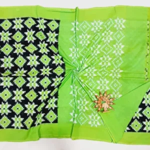 Pochampally Ikkat Telia rumal sarees, Double ikkat telia rumal cotton sarees, telia rumal sarees latest designs