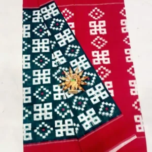Pochampally Ikkat Telia rumal sarees, Double ikkat telia rumal cotton sarees, telia rumal sarees latest designs