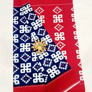 Pochampally Ikkat Telia rumal sarees, Double ikkat telia rumal cotton sarees, telia rumal sarees latest designs