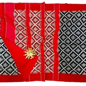 Pochampally Ikkat Telia rumal sarees, Double ikkat telia rumal cotton sarees, telia rumal sarees latest designs