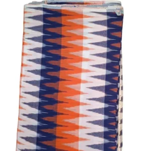 Pochampally Ikkat 3D Handloom Cotton Fabric-I3D0010