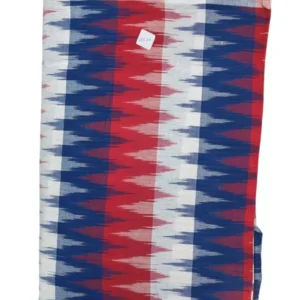 Pochampally Ikkat 3D Handloom Cotton Fabric-I3D005