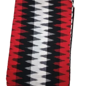 Pochampally Ikkat 3D Handloom Cotton Fabric-I3D006