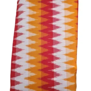 Pochampally Ikkat 3D Handloom Cotton Fabric-I3D008
