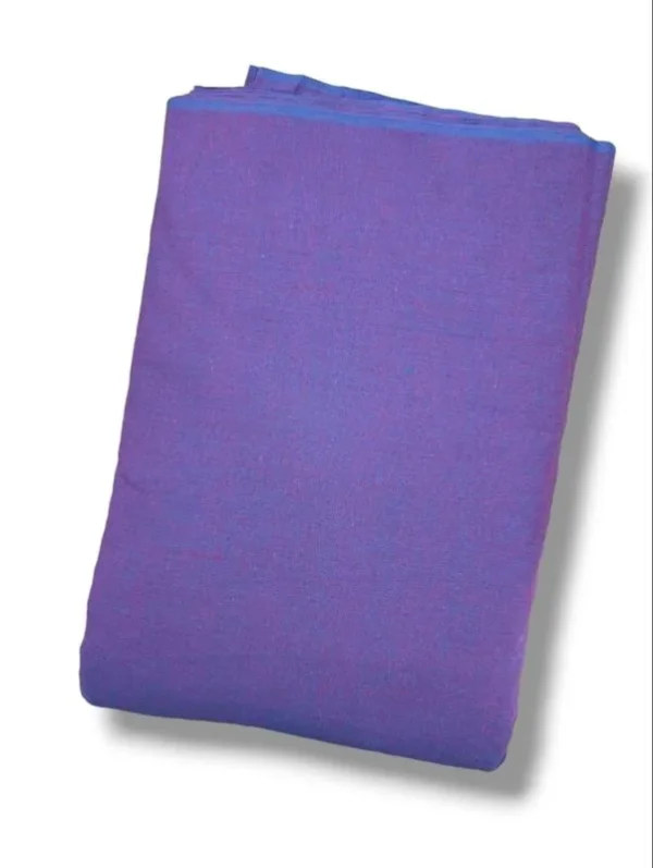 Pochampally Ikkat Plain Cotton Fabric Material -  IKCF0016