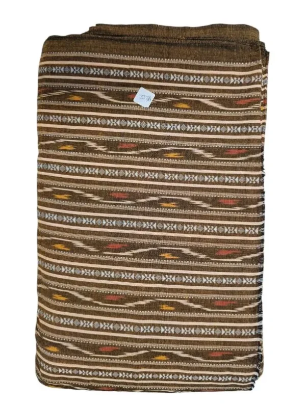 Pochampally Ikkat Dobby Handloom Cotton Fabric-IDB001