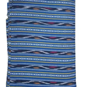 Pochampally Ikkat Dobby Handloom Cotton Fabric-IDB004