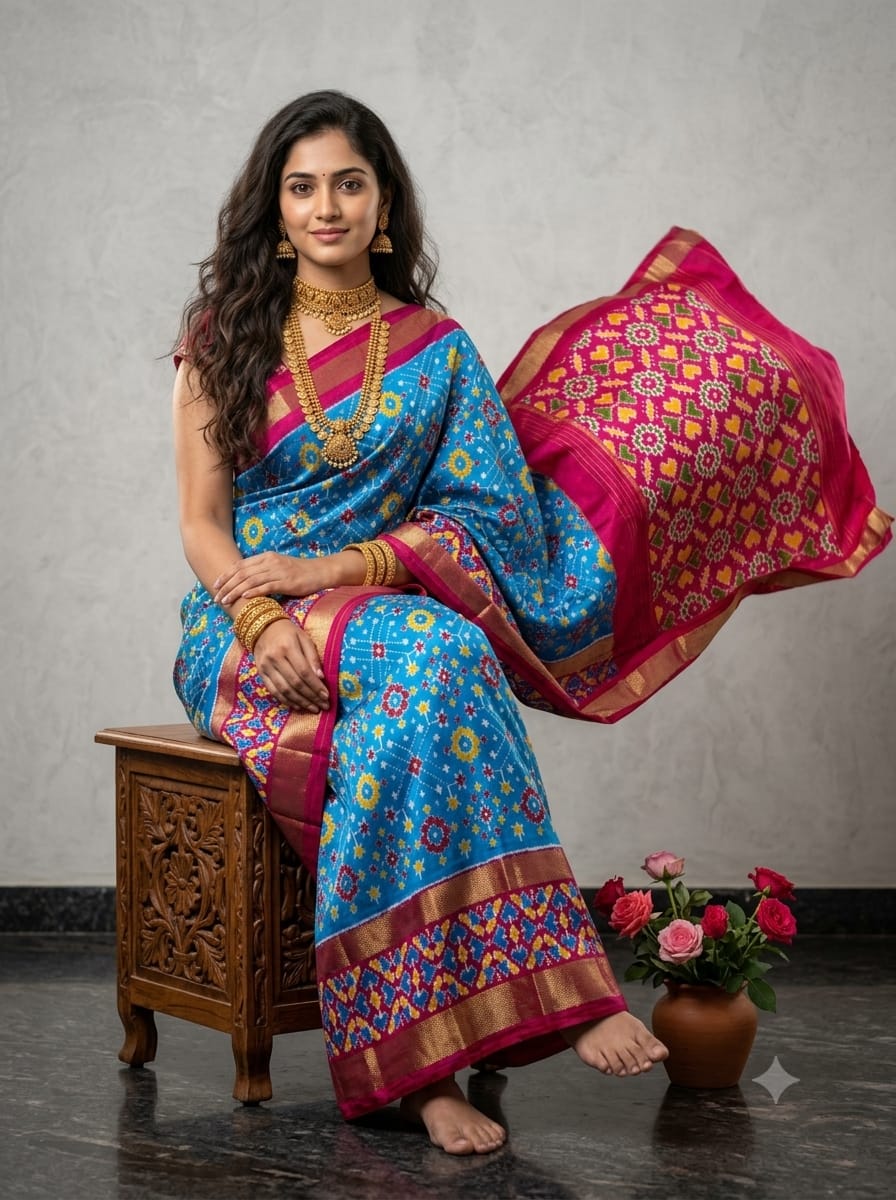 Pochampally Ikat Silk Sarees Silk Mark Certified, Silk Mark Certified Pochampally Sarees, Pochampally Pure Silk Sarees, Original Pochampally Ikat Silk Sarees, Handloom Pochampally Silk Sarees, Authentic Silk Mark Sarees, Pure Silk Ikat Sarees, Buy Pochampally Silk Sarees Online, Designer Ikat Silk Sarees, Telangana Handloom Silk Sarees, Premium Pochampally Silk Sarees, Traditional Ikat Silk Sarees, Indian Handloom Silk Sarees, Certified Silk Sarees Online, Handwoven Pochampally Silk Sarees
