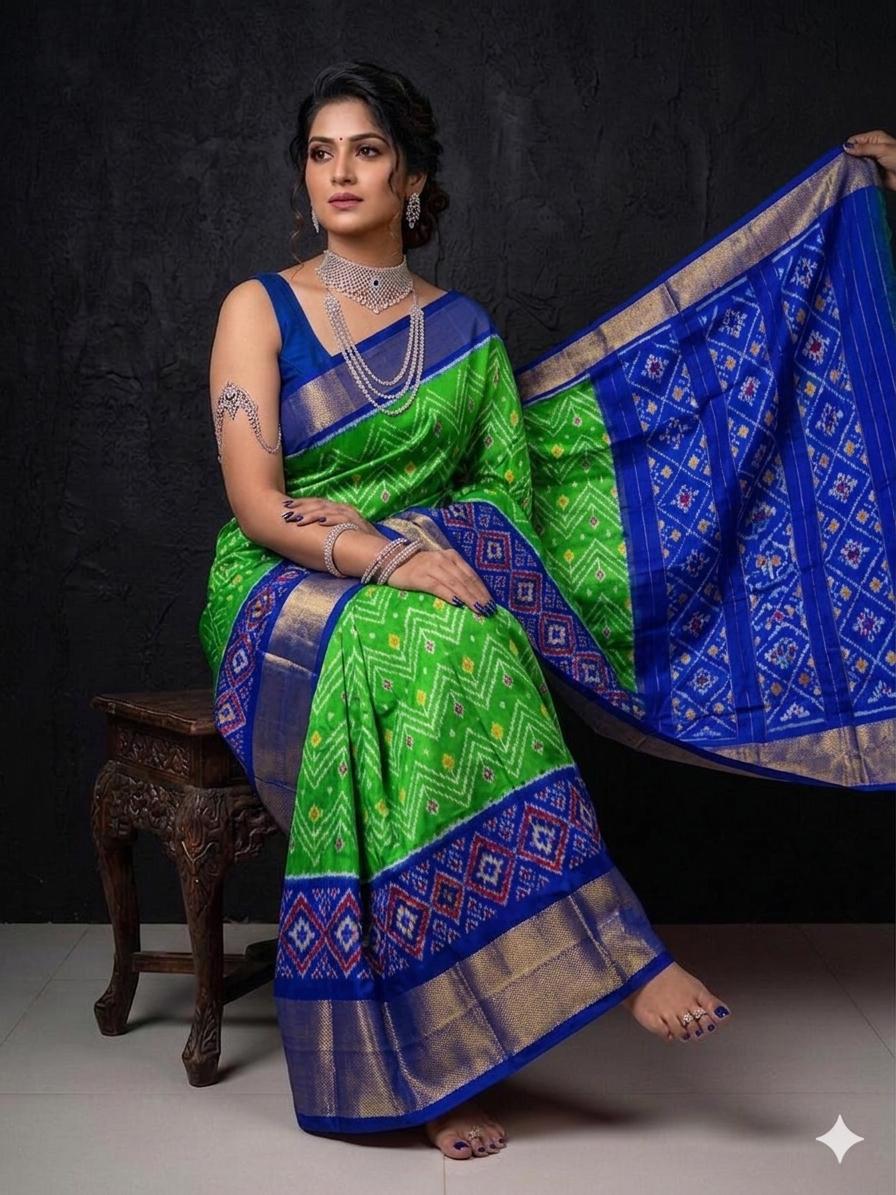 Pochampally Silk Sarees Under 12000