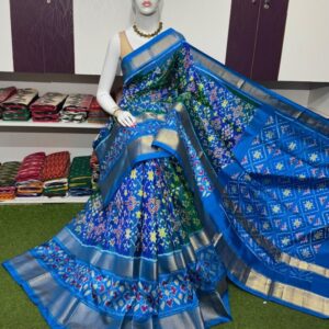 Pochamplly Silk  Saree With Blouse | Silk Mark Certified -SRS115014