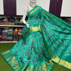 Pochamplly Silk  Saree With Blouse | Silk Mark Certified -SRS115020