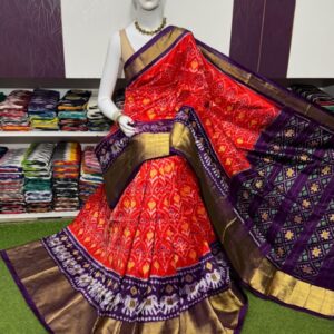 Pochamplly Silk  Saree With Blouse | Silk Mark Certified -SRS115023