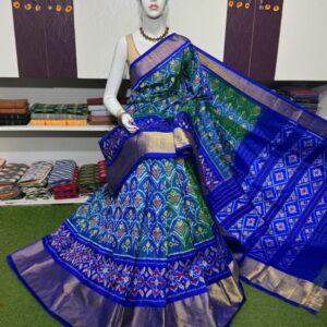 Pochamplly Silk  Saree With Blouse | Silk Mark Certified -SRS115033